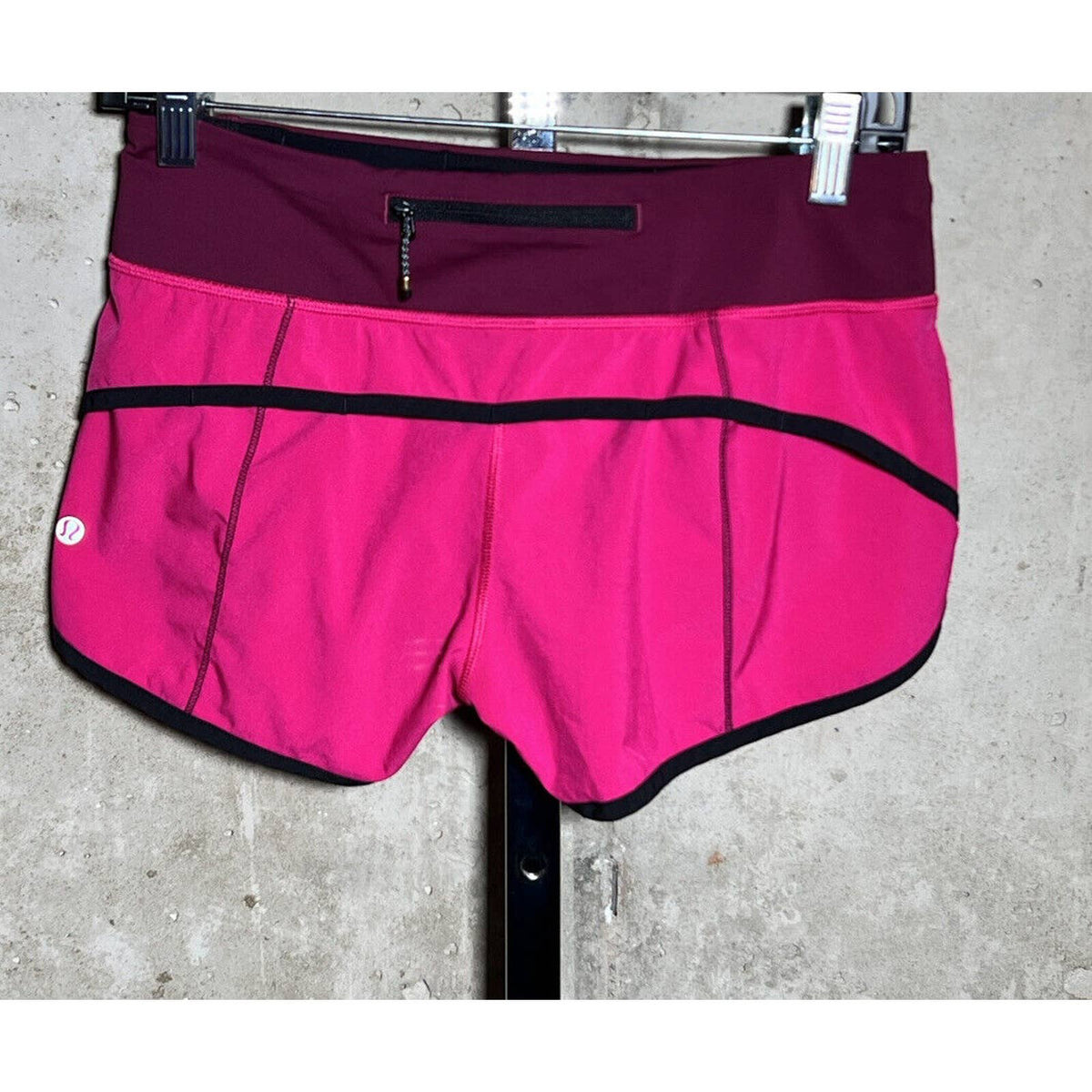 Lululemon Pink Two Toned Speed Shorts Sz.4