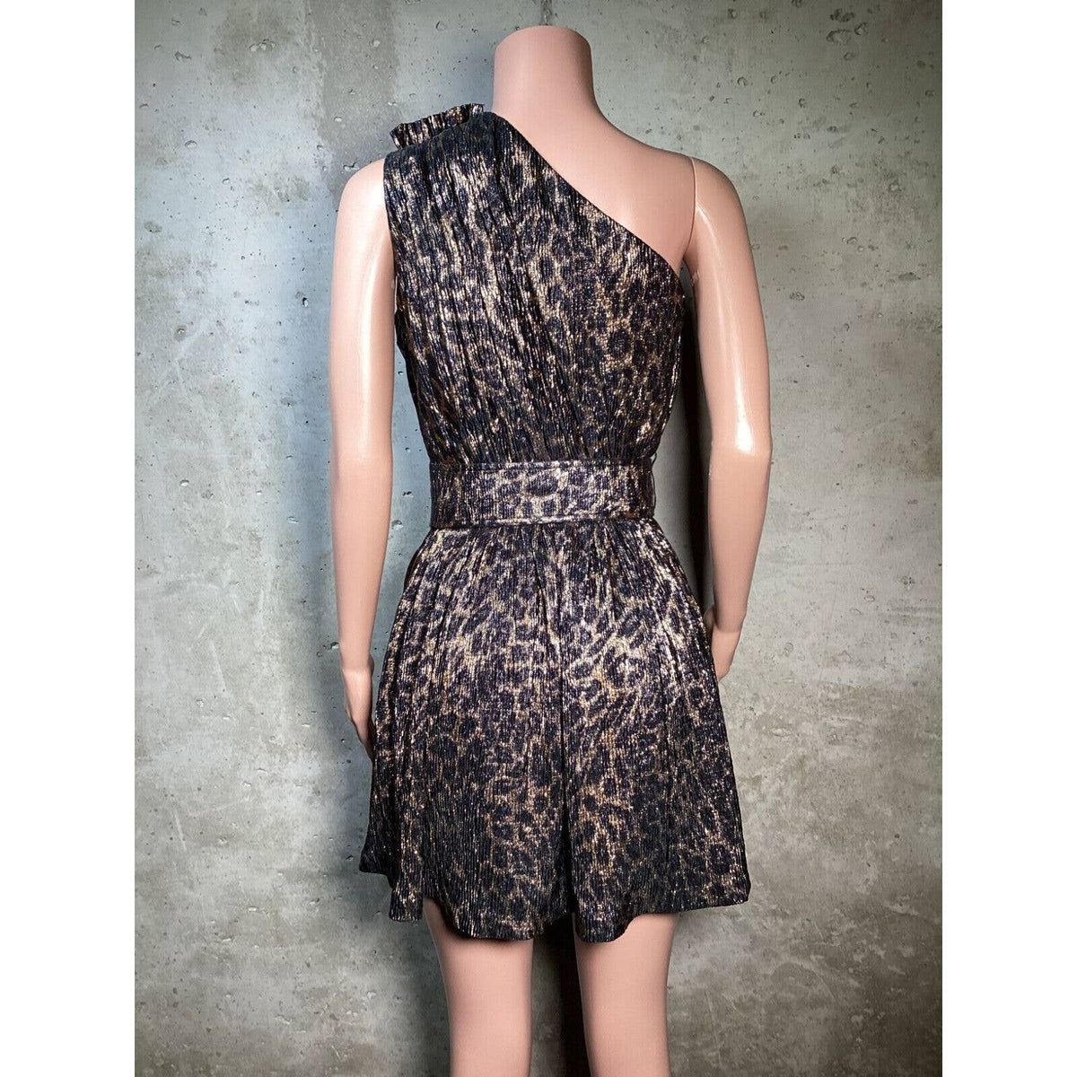 Retrofete Kayla Leopard Dress Sz. Small