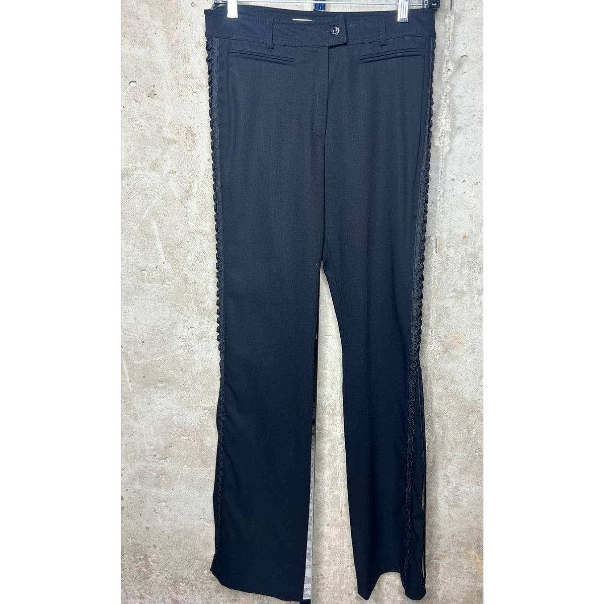 Christian Dior by John Galliano Lace Up Pants 1990s Sz.4