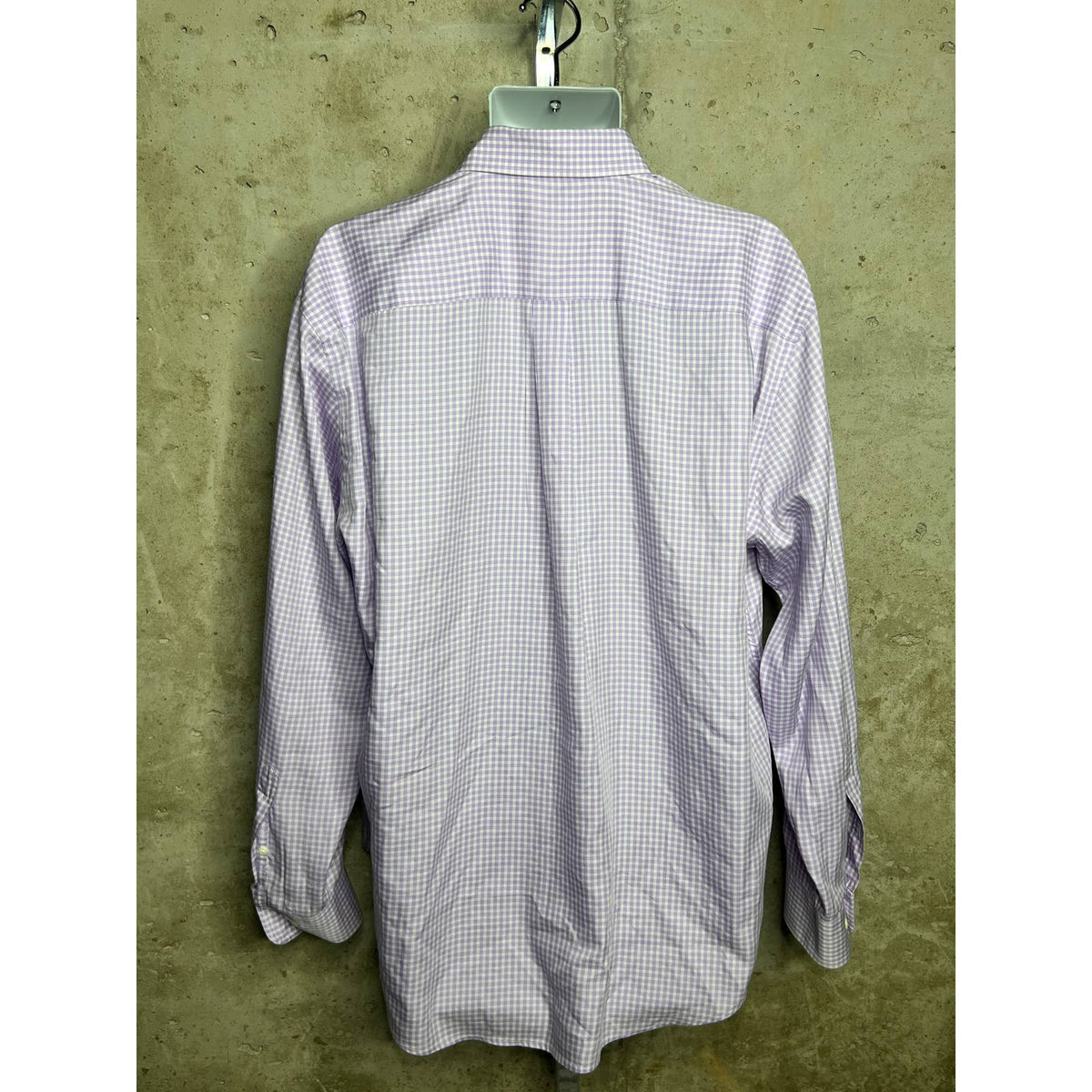 Peter Millar Purple Plaid Button-Up Shirt Sz. XL