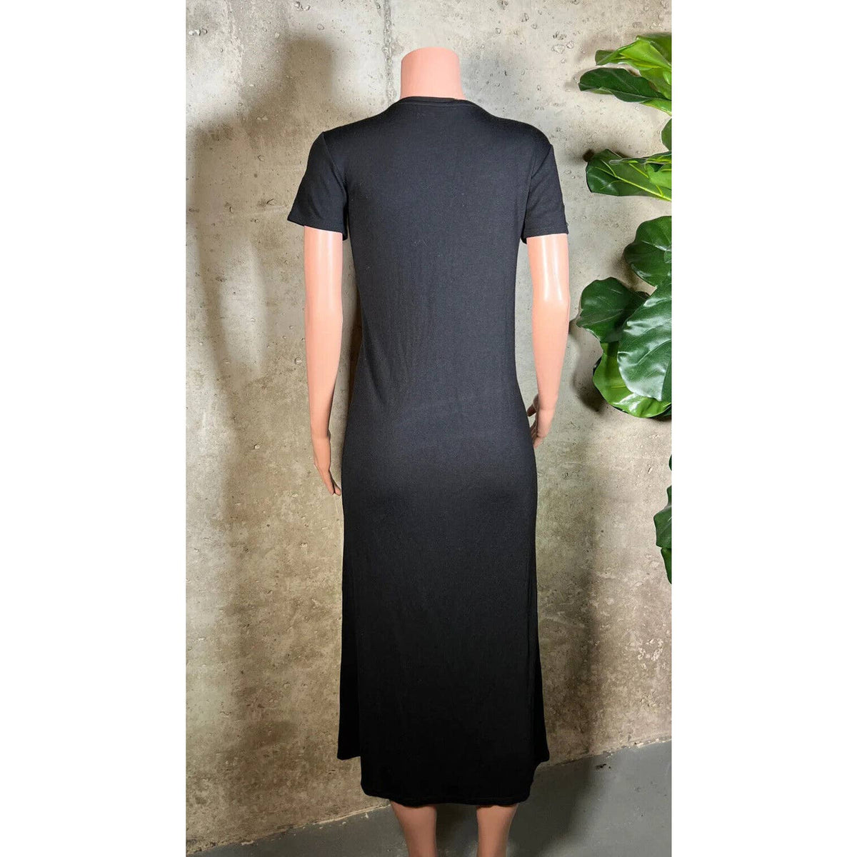 The Row Black Stretch Dress Sz. XS