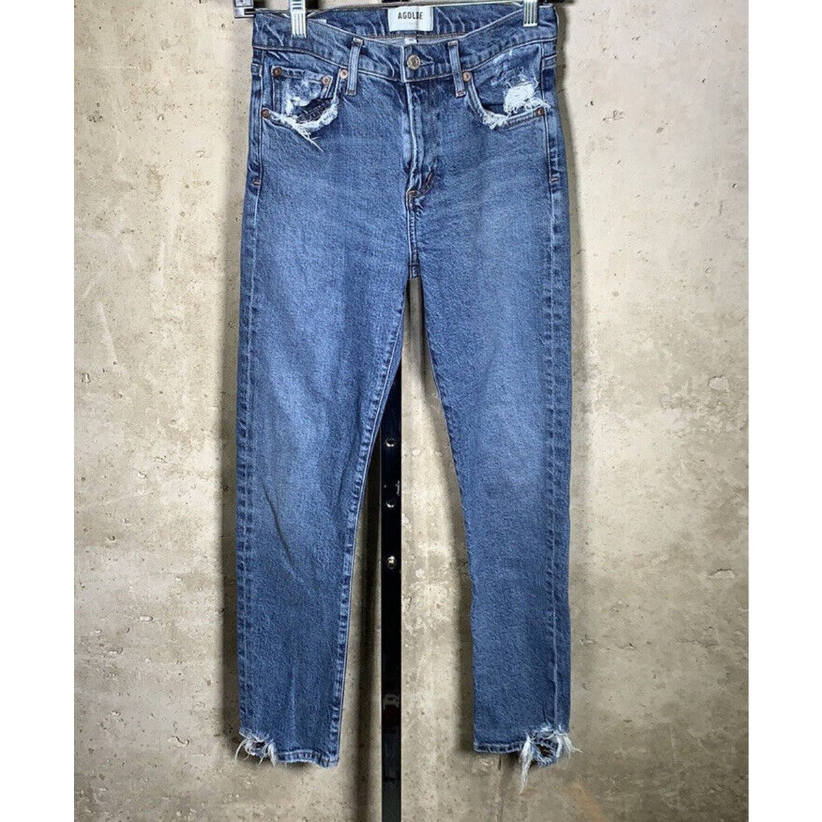 Agolde Toni Distressed Jeans Cut #52100 Sz.25