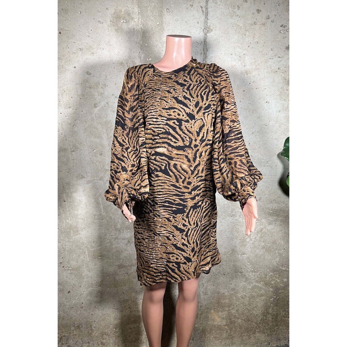 Ganni Leopard Dress Sz.8(40)