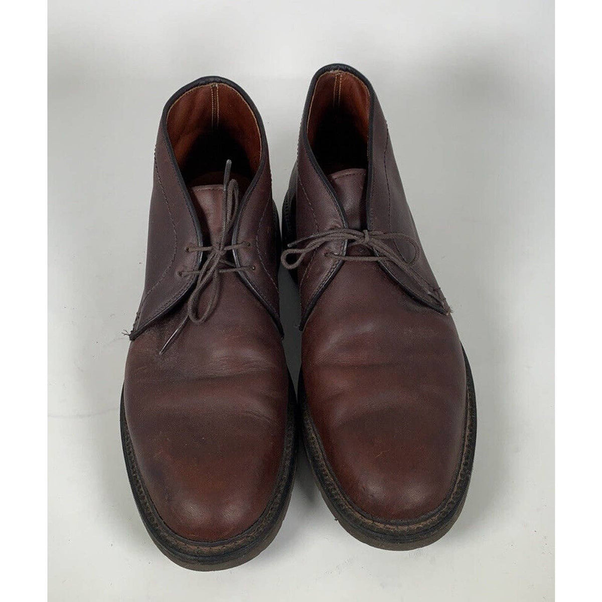 Alden Mens 12728 Desert Chukka Brown Leather Boots Cordovan Sz.10.5 B