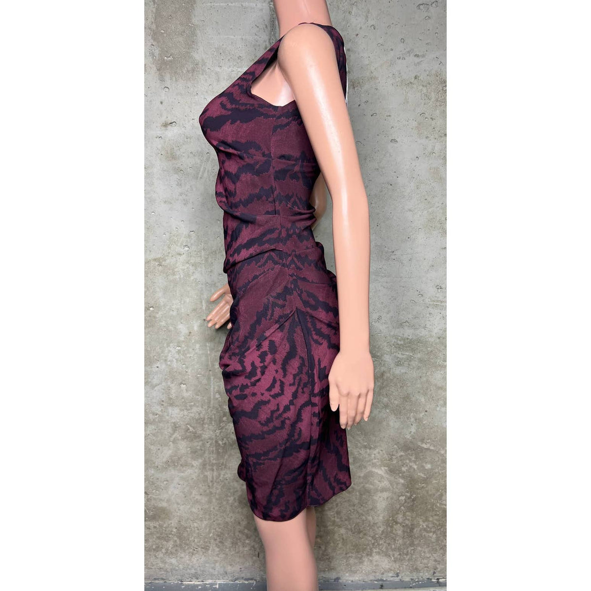 Emilio Pucci Red Animal Print Dress Sz.6(42)