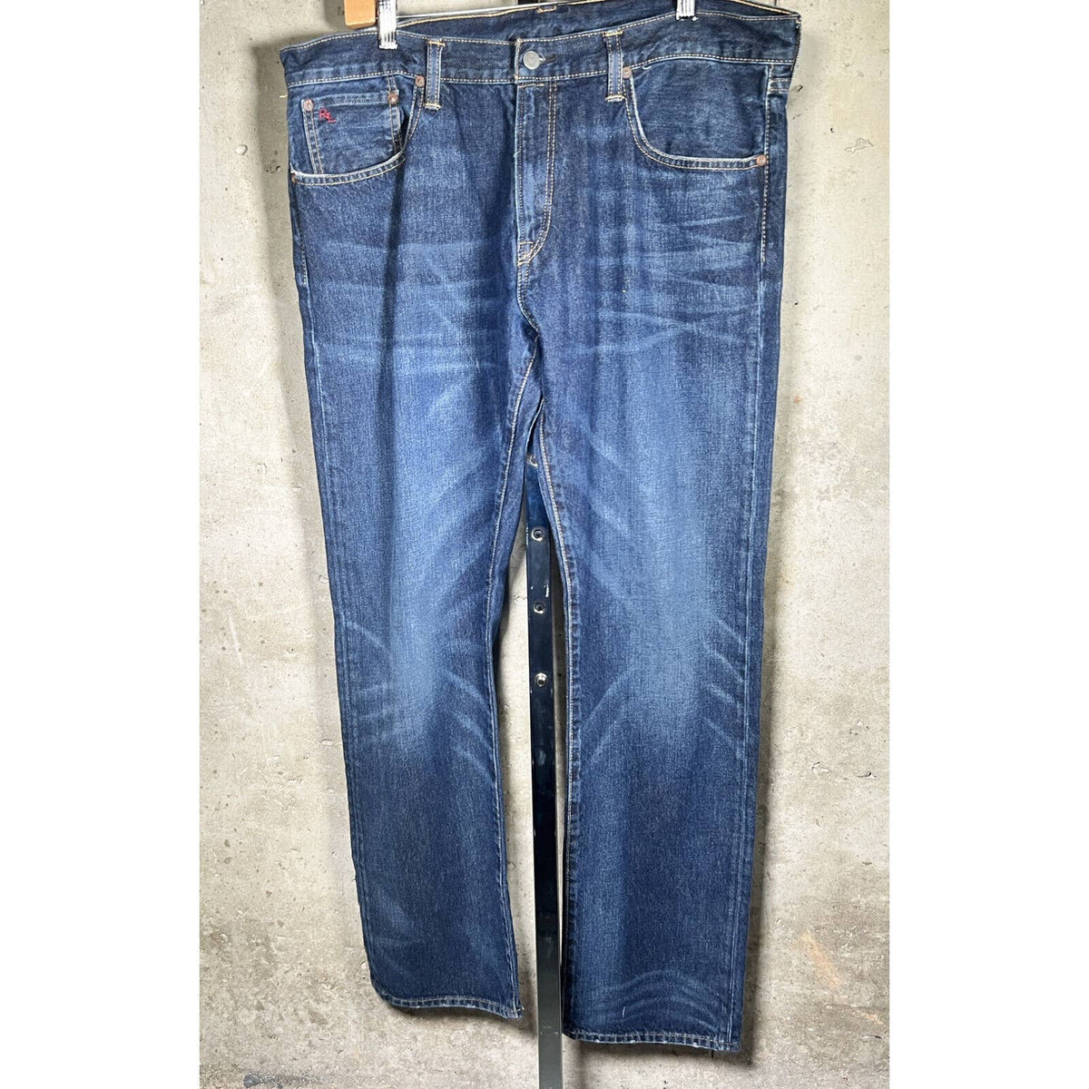 Polo Ralph Lauren Blue Denim Selvedge Jeans Sz.36X34 RN 41381