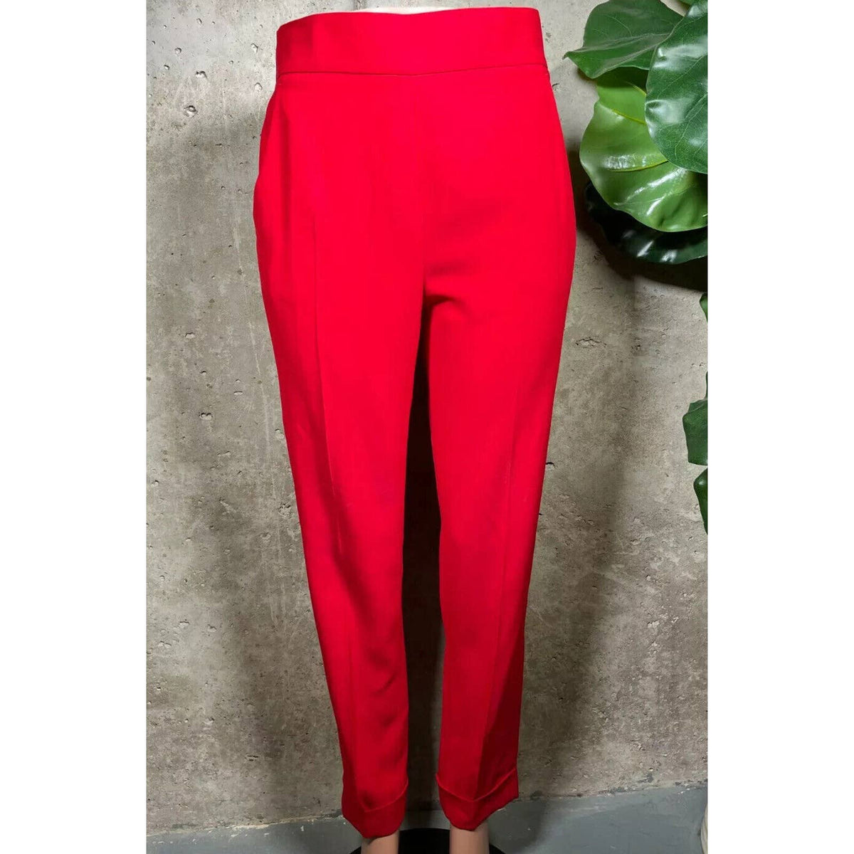 Akris Red Dress Pants Sz. 6 Size:6