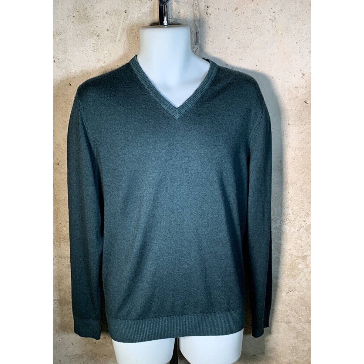 Kiton Green 100% Cashmere Sweater Sz. Large 52