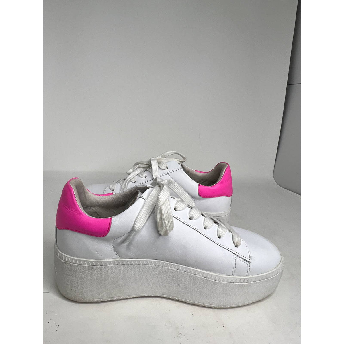 Ash Pink and White Platform Sneakers Sz.7(37)