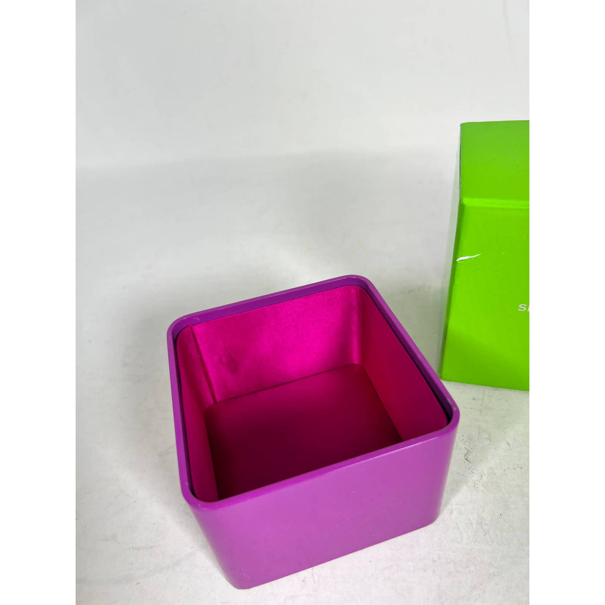 Shanghai Tang Purple Trinket Box
