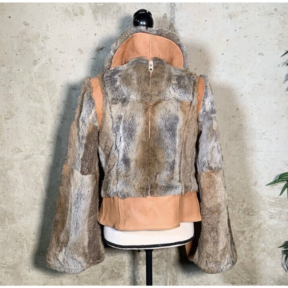 Mackage 100% Rabbit Fur Jacket Sz. PS