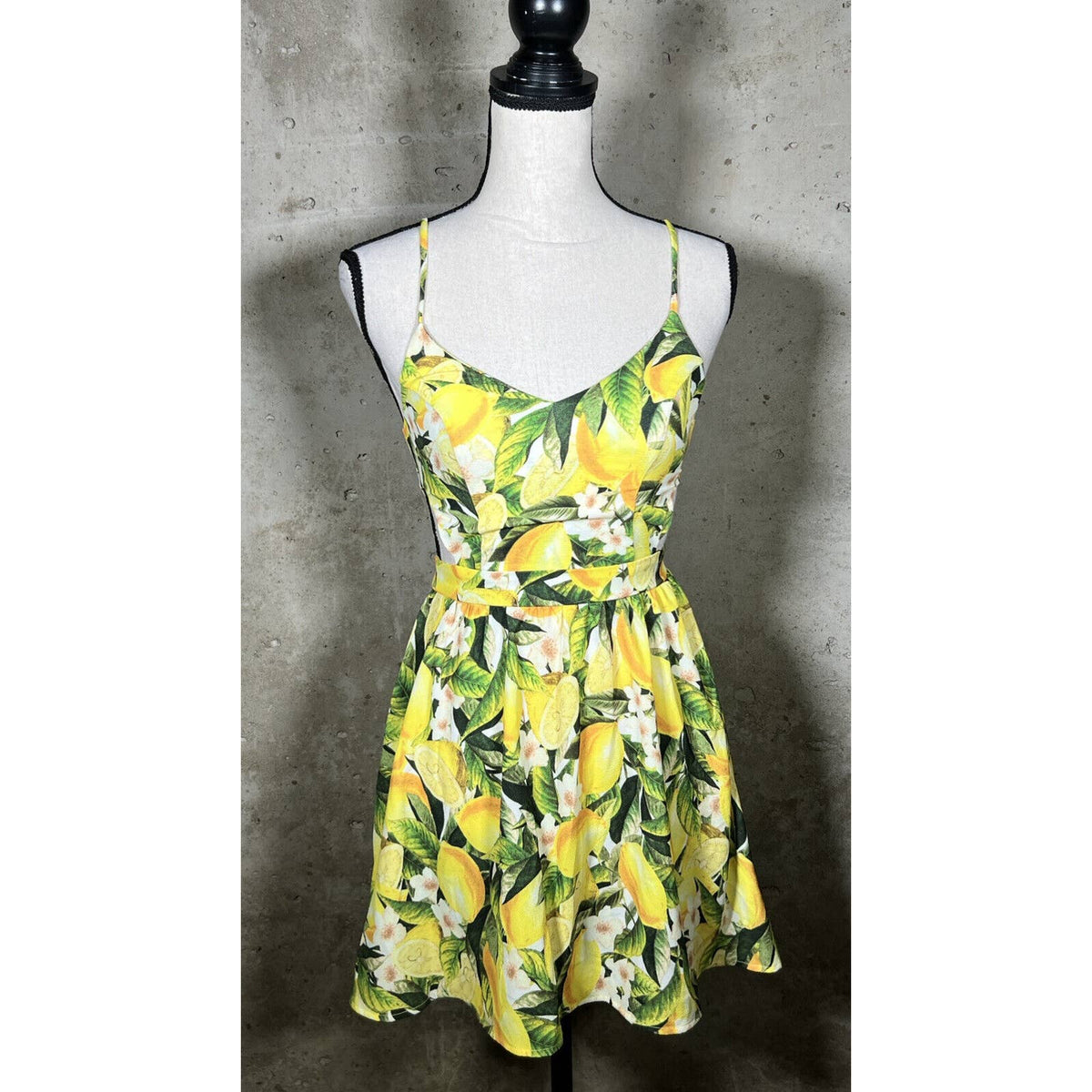 Show Me Your MuMu Lemon Dress Sz. XS NEW