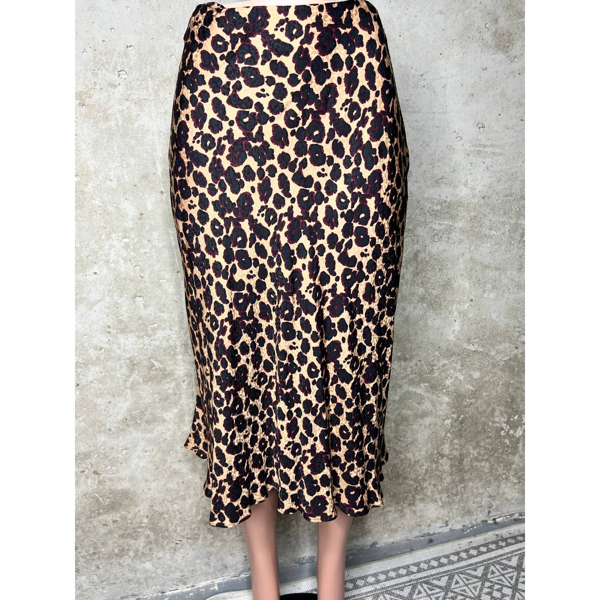 Ba &amp; Sh Leopard Skirt Sz.0