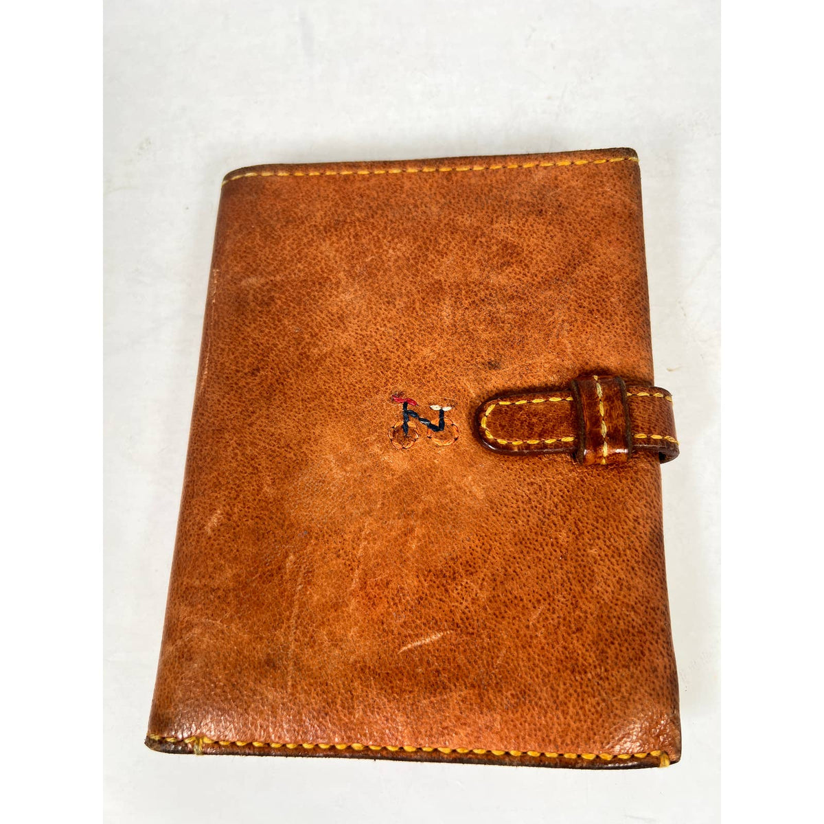 Henry Cuir Brown Leather Card Wallet Passport Holder