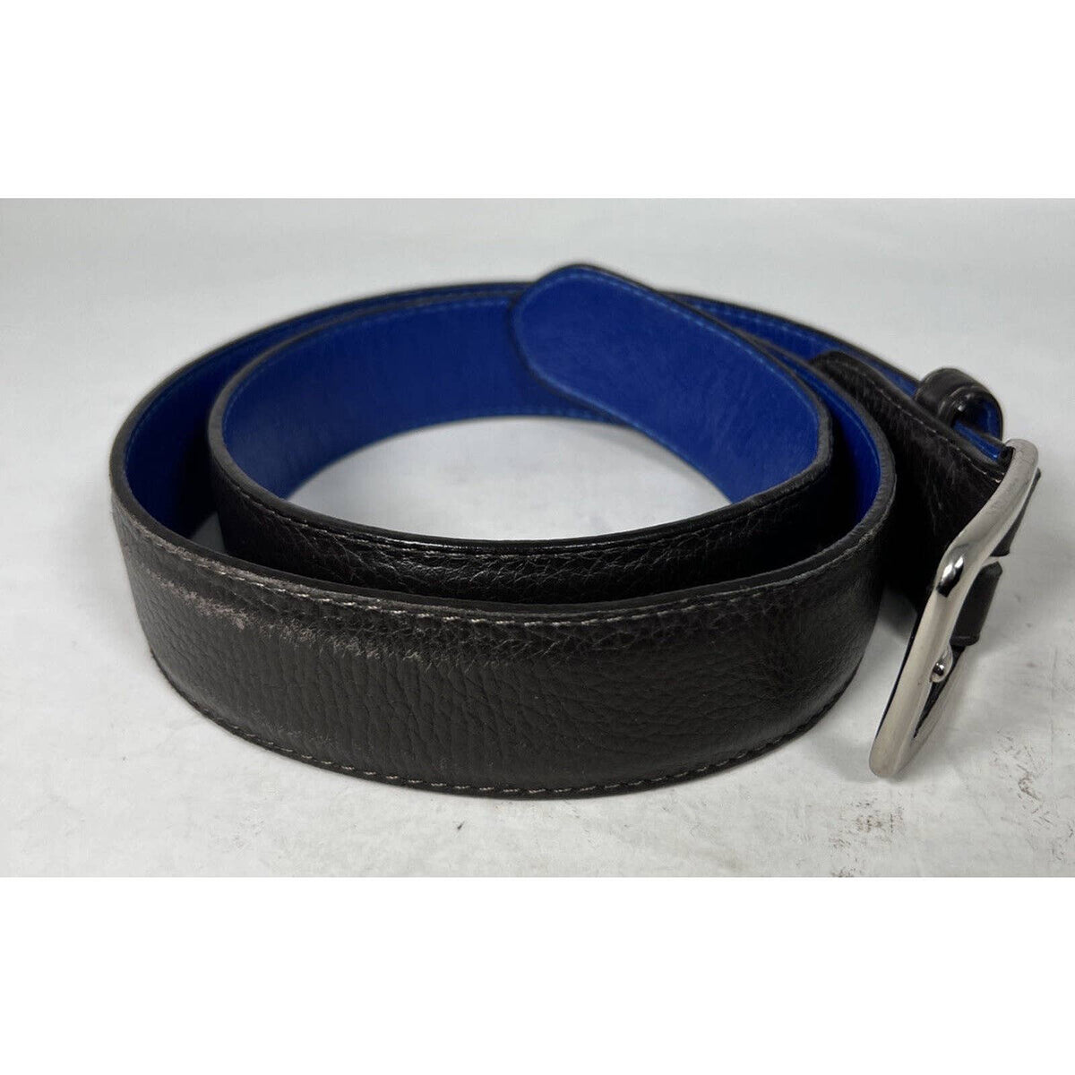 W. Kleinberg Brown Leather Belt Sz.34