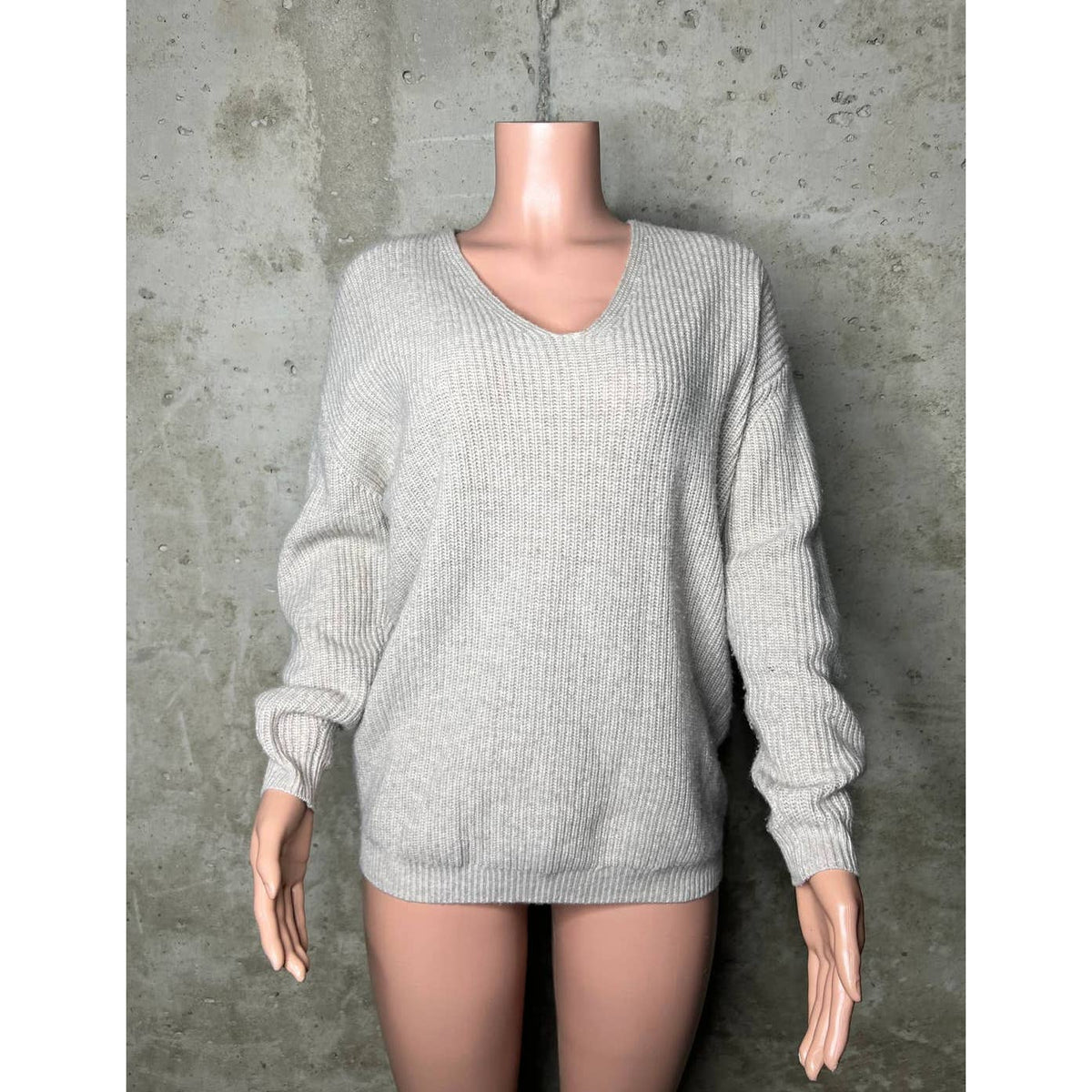 Jenni Kayne V-Neck Cashmere &amp; Wool V-Neck Sweater Sz. XS