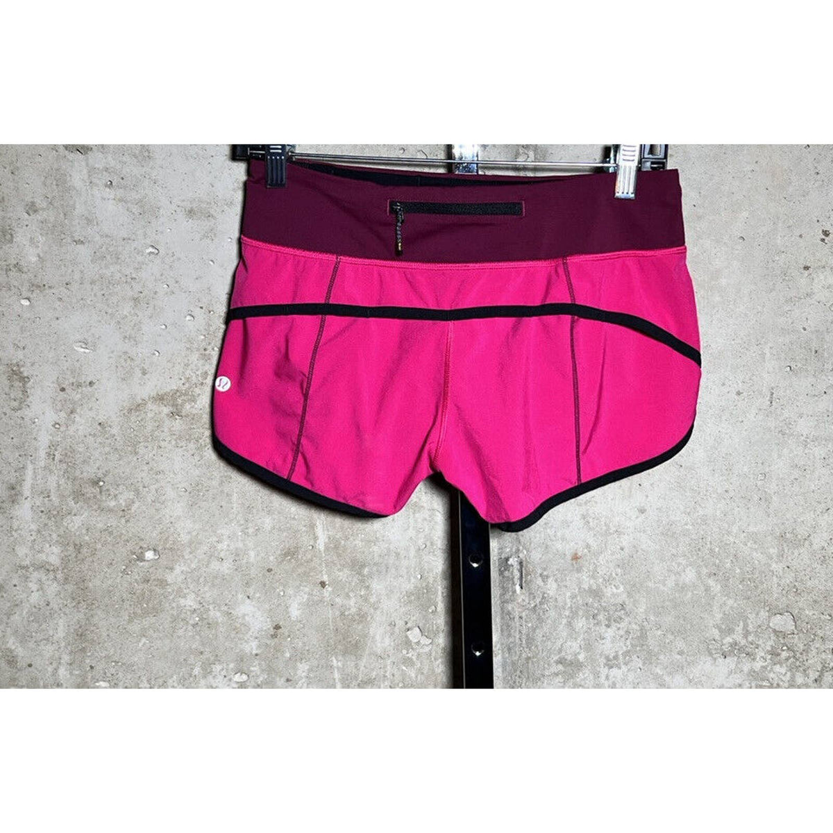 Lululemon Pink Two Toned Speed Shorts Sz.4