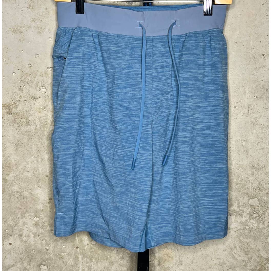 Lululemon Light Blue T.H.E Lined 9” Shorts Sz.Small