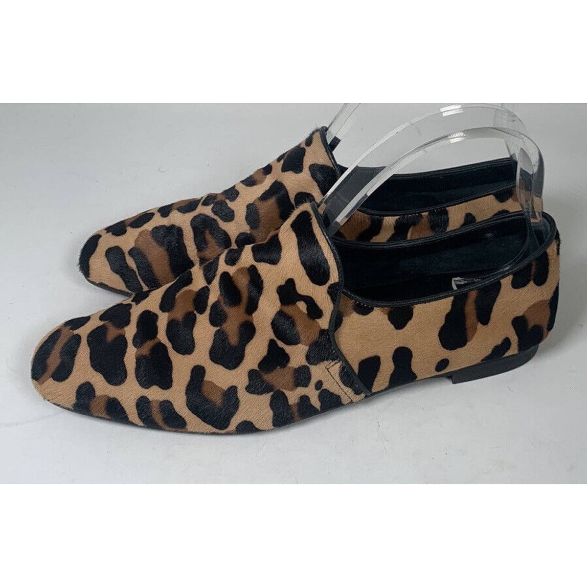 Aquatalia Leopard Calf Hair Ballet Flats Sz.10.5