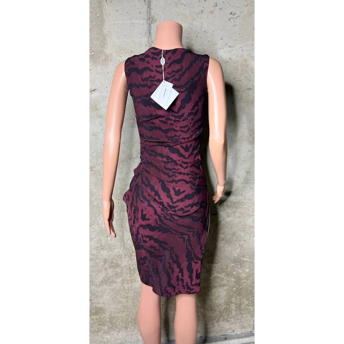 Emilio Pucci Red Animal Print Dress Sz.6(42)