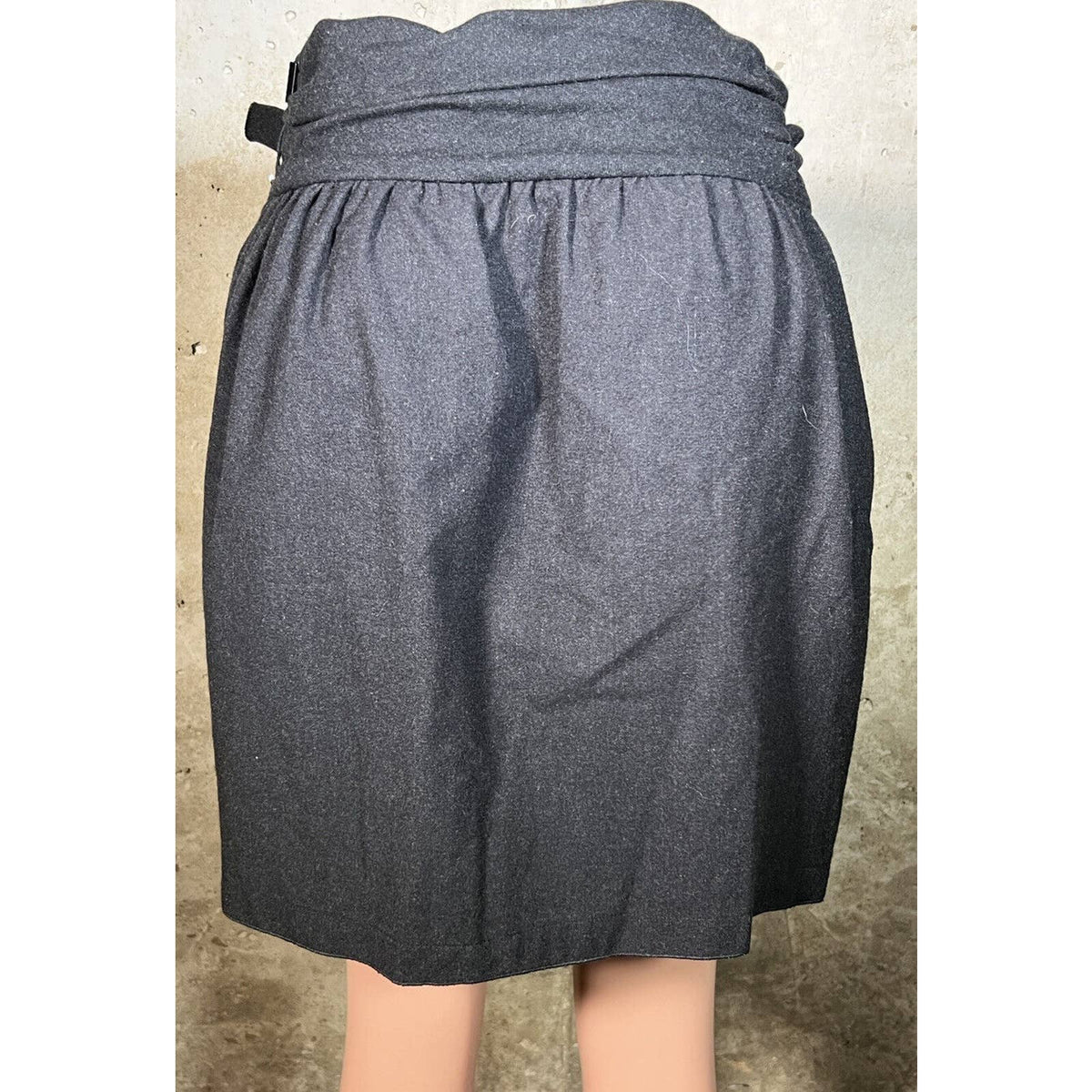 Missoni Grey Wool Bow Skirt Sz.8