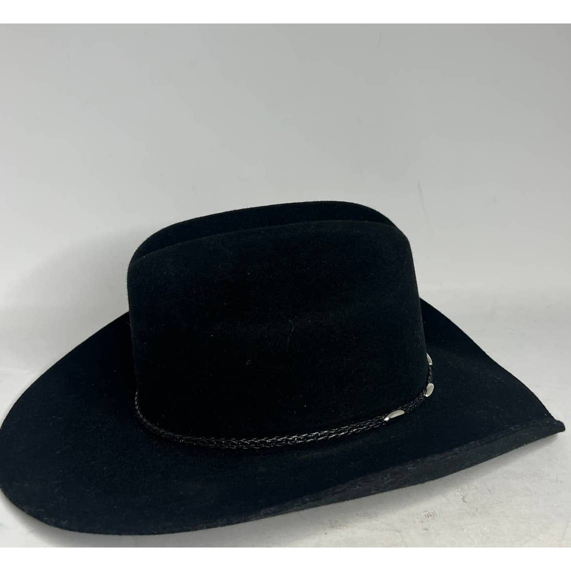 Cody James Black Cowboy Hat 3X Wool Blend 59 7 3/8