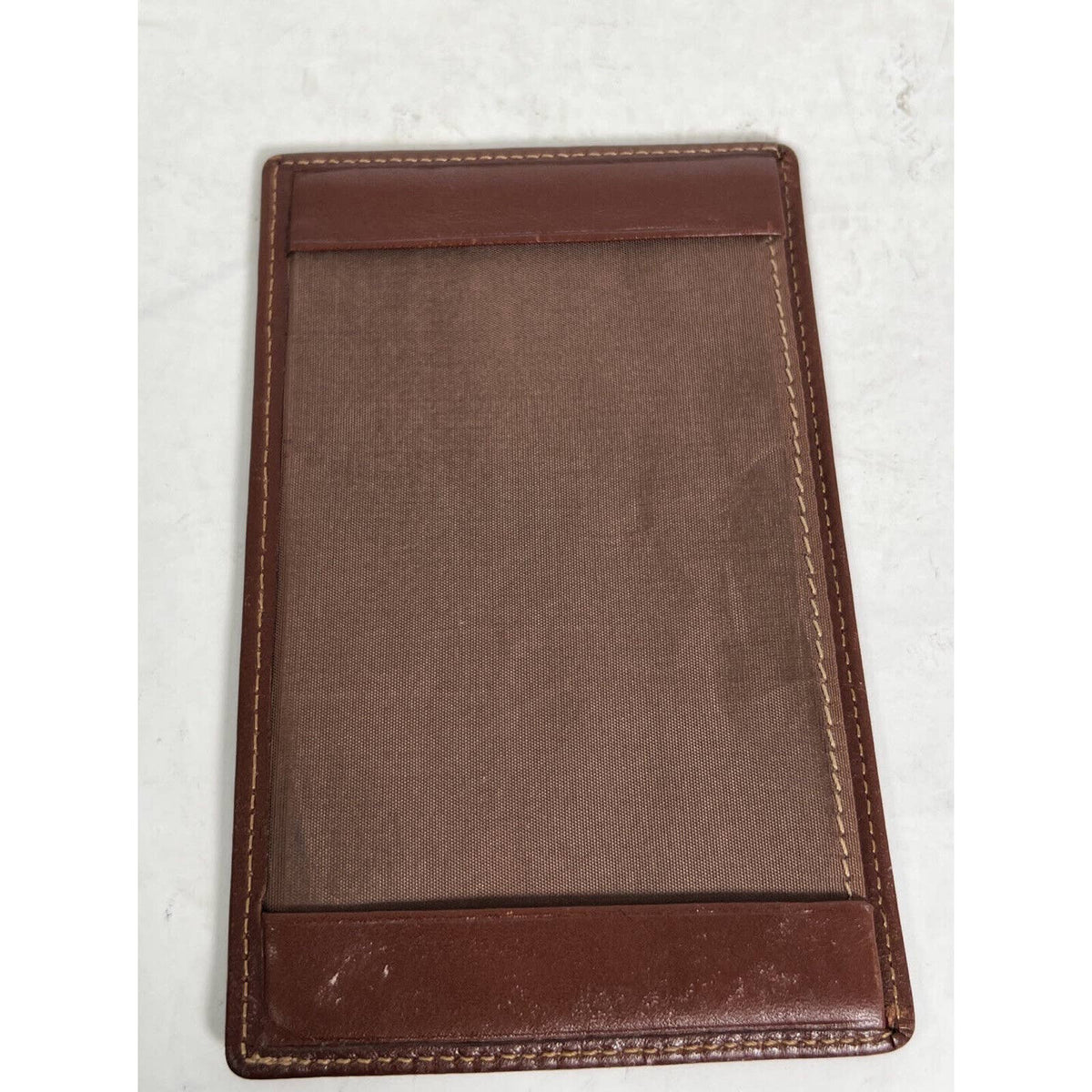 Ghurka Brown Leather Wallet Passport Holder