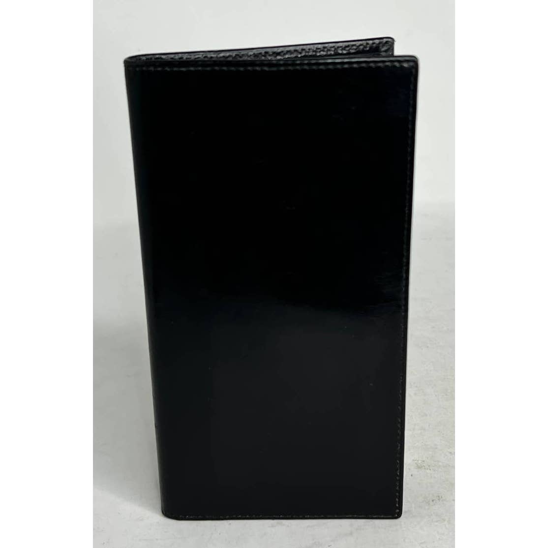 Bosca Black Leather Long Wallet