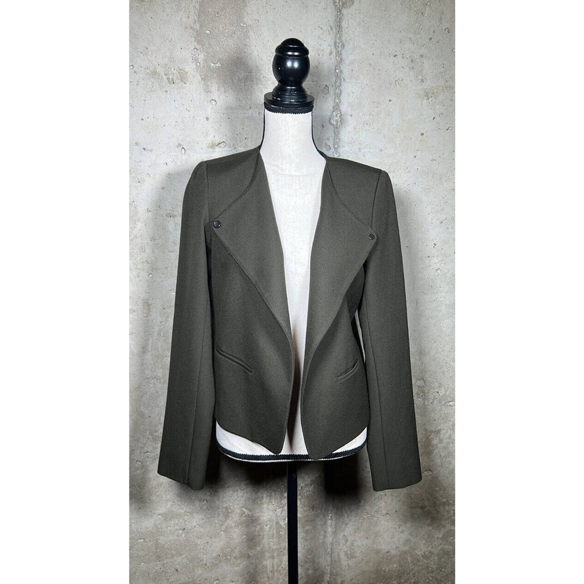 Vince Green 100% Wool Blazer Jacket Sz.8