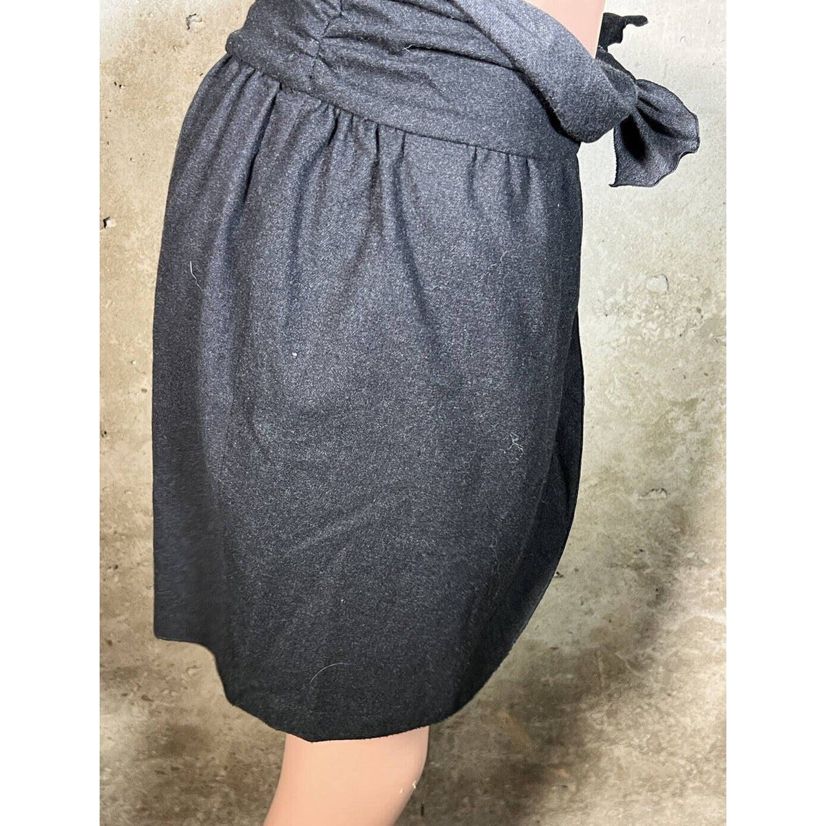 Missoni Grey Wool Bow Skirt Sz.8